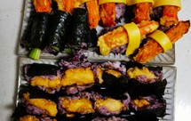 蟹柳、虾滑天妇罗寿司