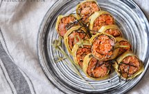 蛋皮泡菜寿司卷