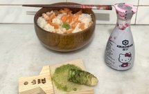 香椿肉松寿司饭团