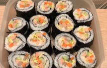 素食寿司，妈妈必备的郊游野餐美食