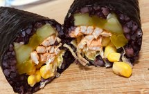 低脂低卡黑米杂粮寿司