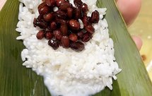 浓椰香红豆粽子（不会超甜最省时）