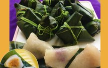 好看也好吃的水晶西米粽，特别适合夏天哦！