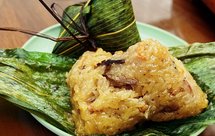 潮汕灰水肉粽子