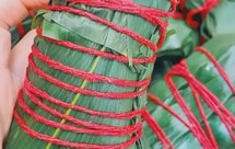 五花肉+蛋黄（枕头粽）