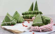 绿豆红枣➕紫米豆沙➕紫薯菠萝粽子