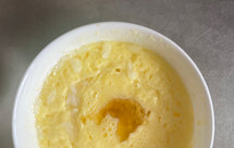 微波炉超快手鸡蛋羹米饭