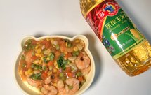 蔬菜虾仁鸡蛋羹