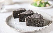 小美.黑米蒸蛋糕