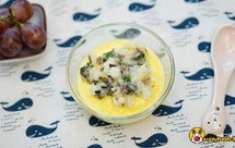 虾仁打卤鸡蛋羹