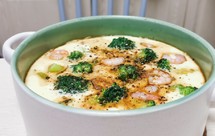 减脂餐-豪华蒸蛋羹（西兰花虾仁豆腐鸡蛋）