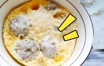 3种材料 4分钟 微波炉奶酪香肠鸡蛋羹 低碳生酮 超快手