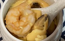 香菇虾仁鸡蛋羹