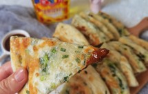 椒盐葱花饼‼️松软好吃