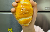 【亲子烘焙】酥酥软软的香肠面包卷万能早餐面包可可爱爱可夹万物