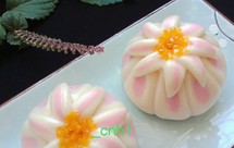 如花似玉的菊花包（剪花F） *花儿馒头237