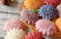 炫彩的菊花馒头（剪花D） *花儿馒头225