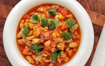 番茄玉米烩鸡胸｜拌饭超美