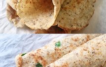 低碳下午茶！（生酮keto）低碳者都吃点啥-无谷朊无麸质！韧性超好不易断裂！可塑性很高的生酮面团！用料超少！简单粗暴！懒人快手！低碳生酮卷一切的葱花大饼！低碳生酮中式主食！低碳生酮万能饼胚！或许是低碳生酮万能面团！可做饺子皮、包子皮、韭菜盒子皮！