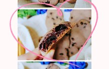 #下午茶#香浓巧克力豆可可手指麻薯(糯米粉版)