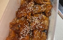 香甜嫩滑的姜汁猪排，非常快手，早上做都来得及的便当