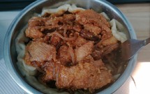 电饭盒粉条蒸肉仿制地方传统名吃洛宁蒸肉