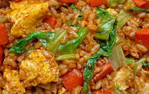 减脂人的午餐便当|生菜炒饭