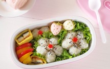 东菱免注水加热便当盒鳗鱼厚蛋烧樱花饭团便当