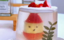 圣诞巧克力雪花面包