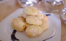 Italian ricciarelli意大利圣诞节杏仁饼干