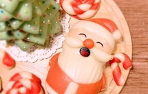 可爱造型馒头 圣诞系列2019 圣诞节老人&圣诞树