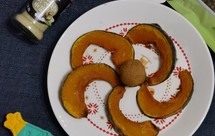 圣诞节的午餐来份椒盐贝贝南瓜啊