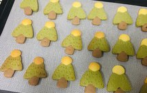 圣诞节之圣诞树饼干