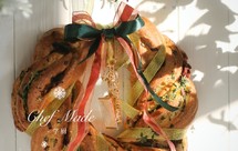 肉食派|香葱培根圣诞花环面包