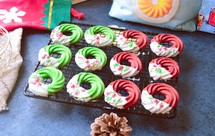 圣诞花环曲奇饼干，简单又好吃的节日小点心～