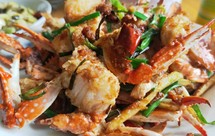 葱姜炒梭子蟹（very easy）