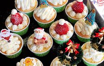 超简单的圣诞杯子蛋糕，零技巧，新手轻松营造节日气氛