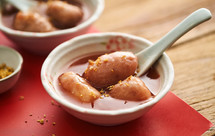 曼食慢语丨2021年夜饭-桂花藕粉糖芋苗