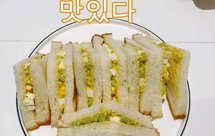 快手早餐鸡蛋三明治，深夜食堂版