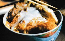 【深夜食堂】勝つ丼/猪排盖浇饭