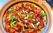 啫啫黄花鱼煲仔饭