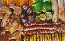 健康低脂烤箱版家庭烧烤｜#Healthymeals# （附照烧鸡肉大葱串做法）