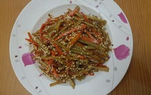 ［纯素Vegan］"深夜食堂"里的金平牛蒡