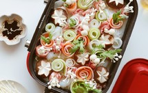 幸福升温低卡美味‼️日式豆乳花艺火锅【摩飞多功能锅M2】