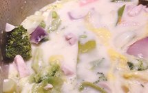 #模仿深夜食堂#温温暖暖超多蔬菜的奶油炖菜，纤维含量丰富，减肥的福音