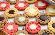 好看又好吃的情人节曲奇饼干