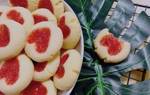 情人节免模具的爱心❤️饼干