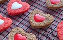 茉莉花爱心曲奇❤️糖霜饼干