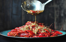 橘丽丝的蒜蓉小龙虾