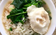 十分钟早餐或宵夜—快手鸡蛋米粉排粉